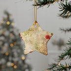 Floral Ceramic Ornaments