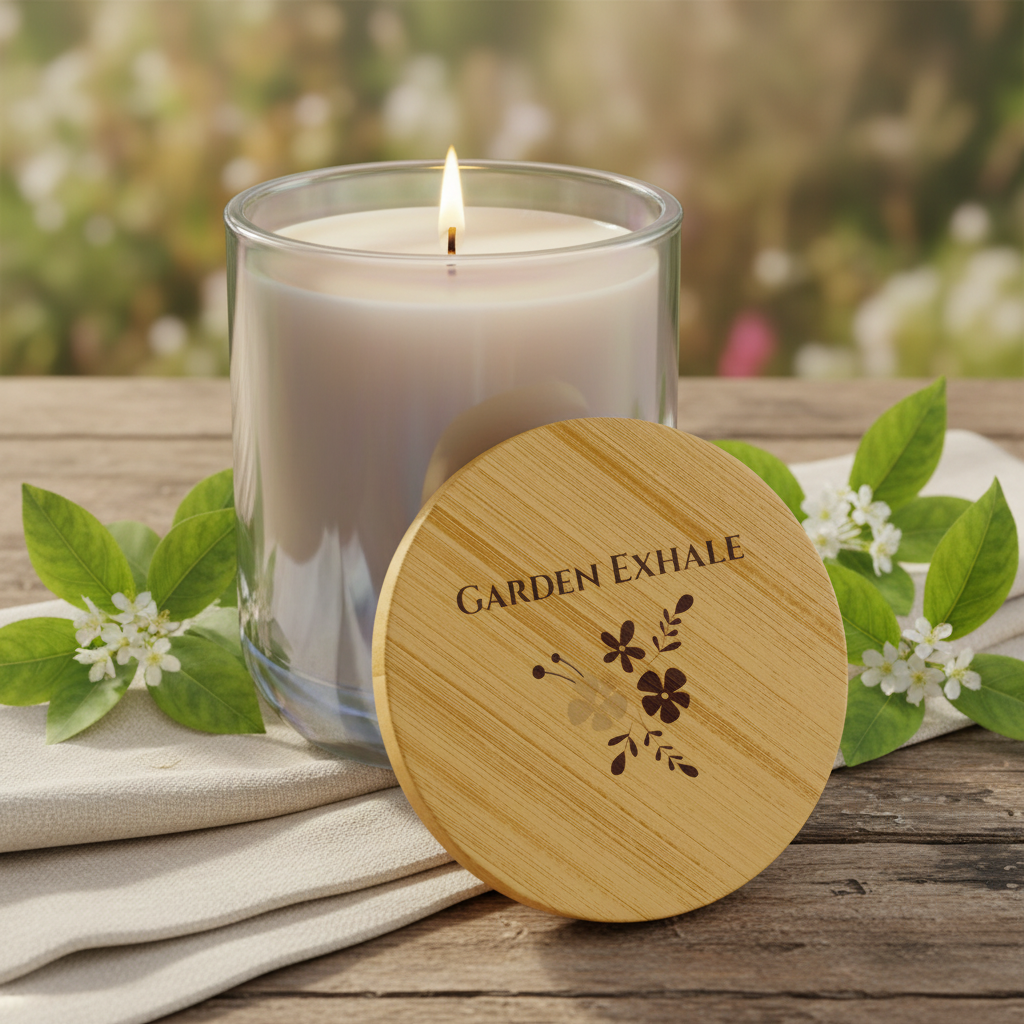 Garden Exhale Scented Soy Candle 14oz