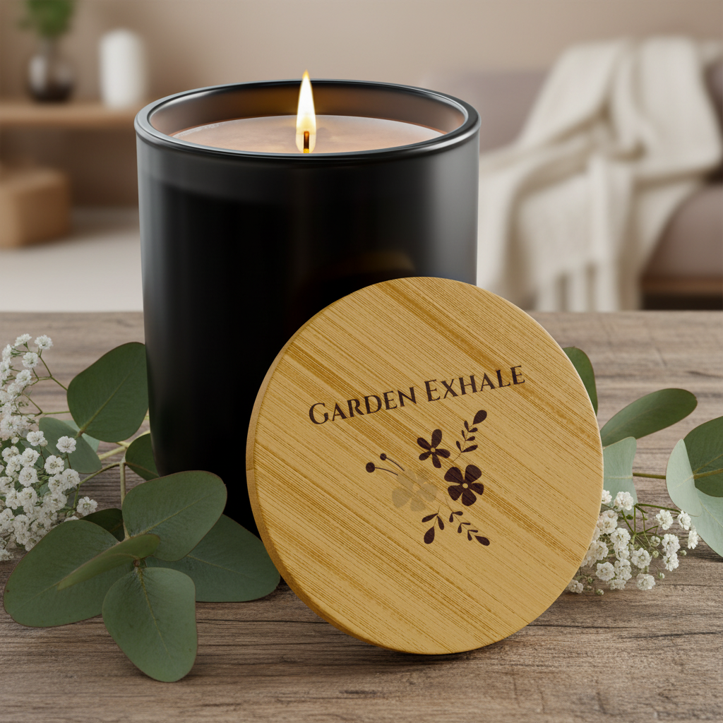Garden Exhale Scented Soy Candle 14oz