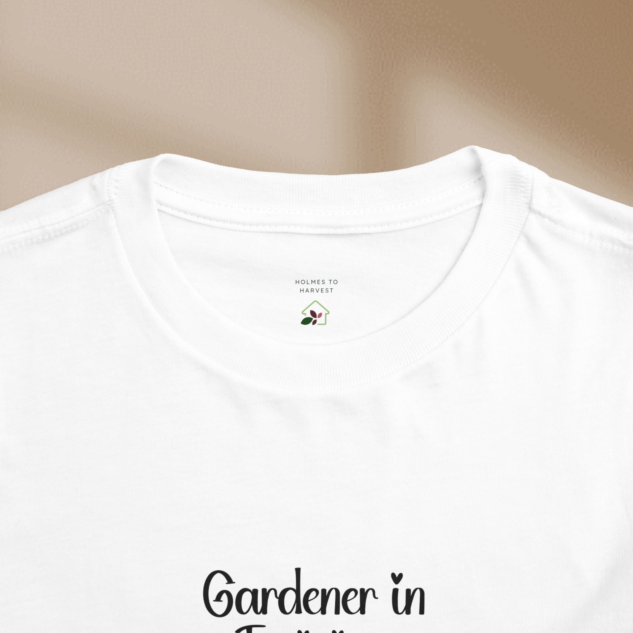 Toddler Short T-Shirt - Gardener in Training Carrot