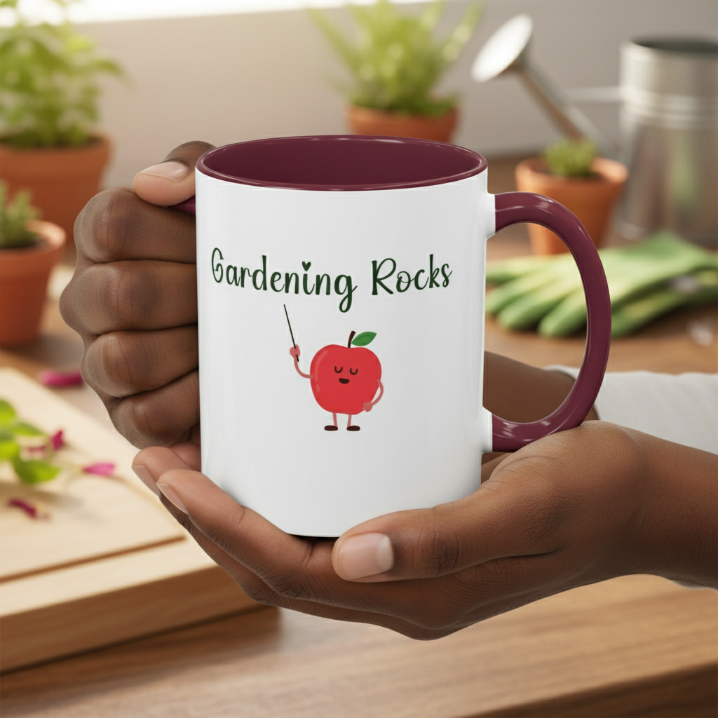 11oz  Ceramic Mug - Gardening Rocks Mug