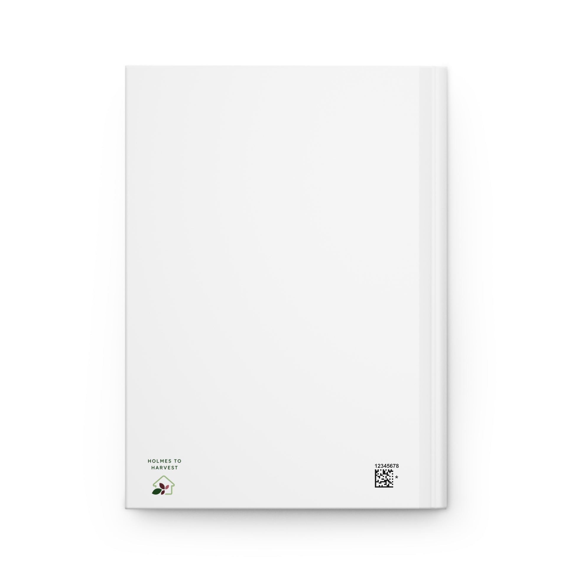 White notepad with black text and a QR code on a white background