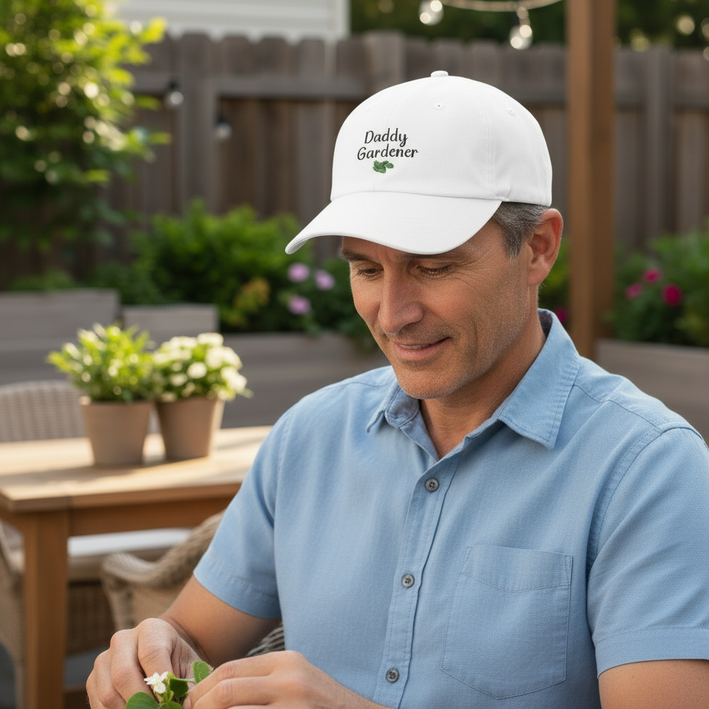 Daddy Gardener Classic Cap - Stylish Garden Cap