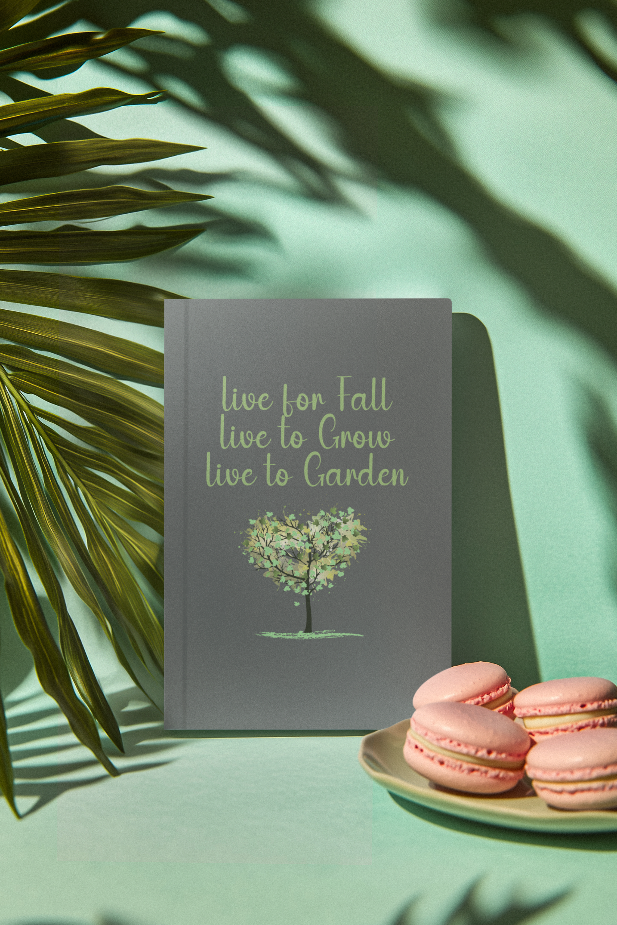 Live for Fall, Live to Grow, Live to Garden Hardcover Journal