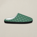 Green Pattern Slippers