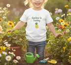 Toddler Short Sleeve T-Shirt, Gardener in Training Pineapple