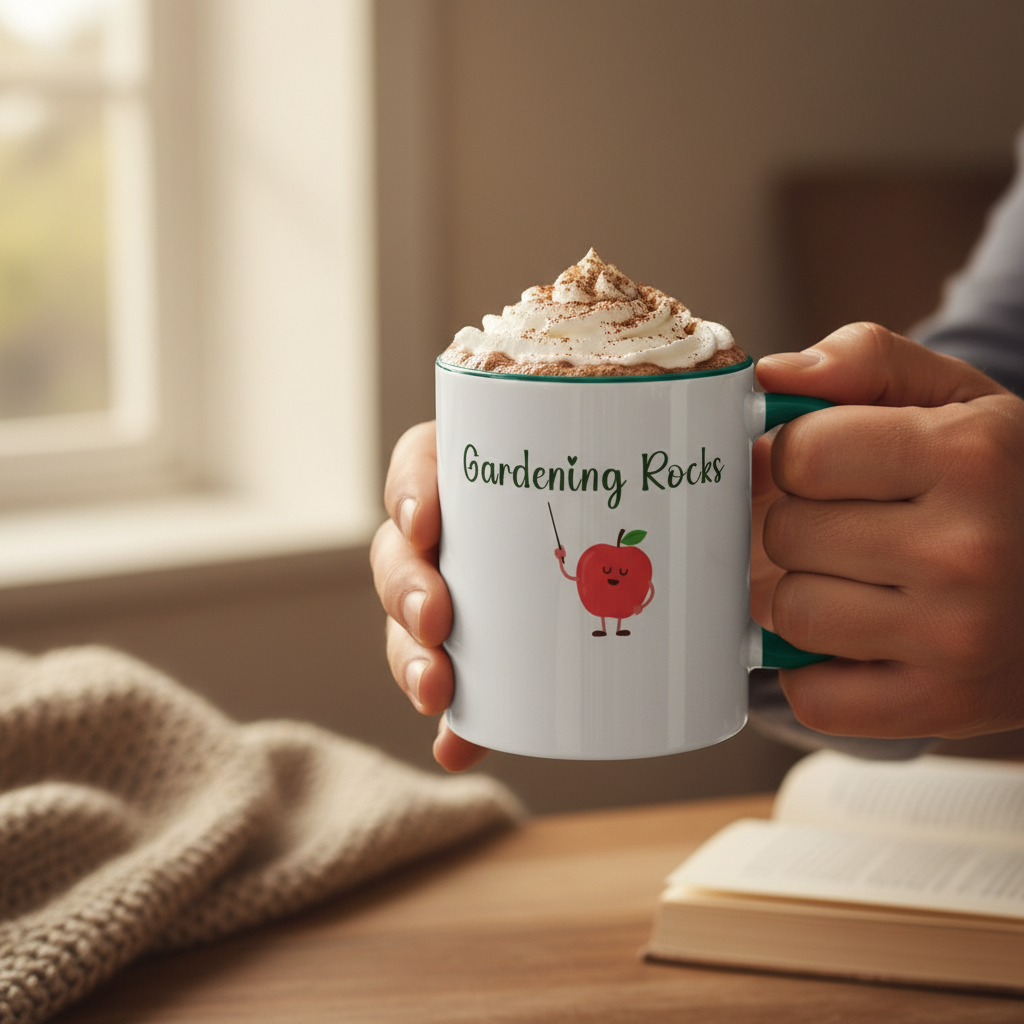 11oz  Ceramic Mug - Gardening Rocks Mug
