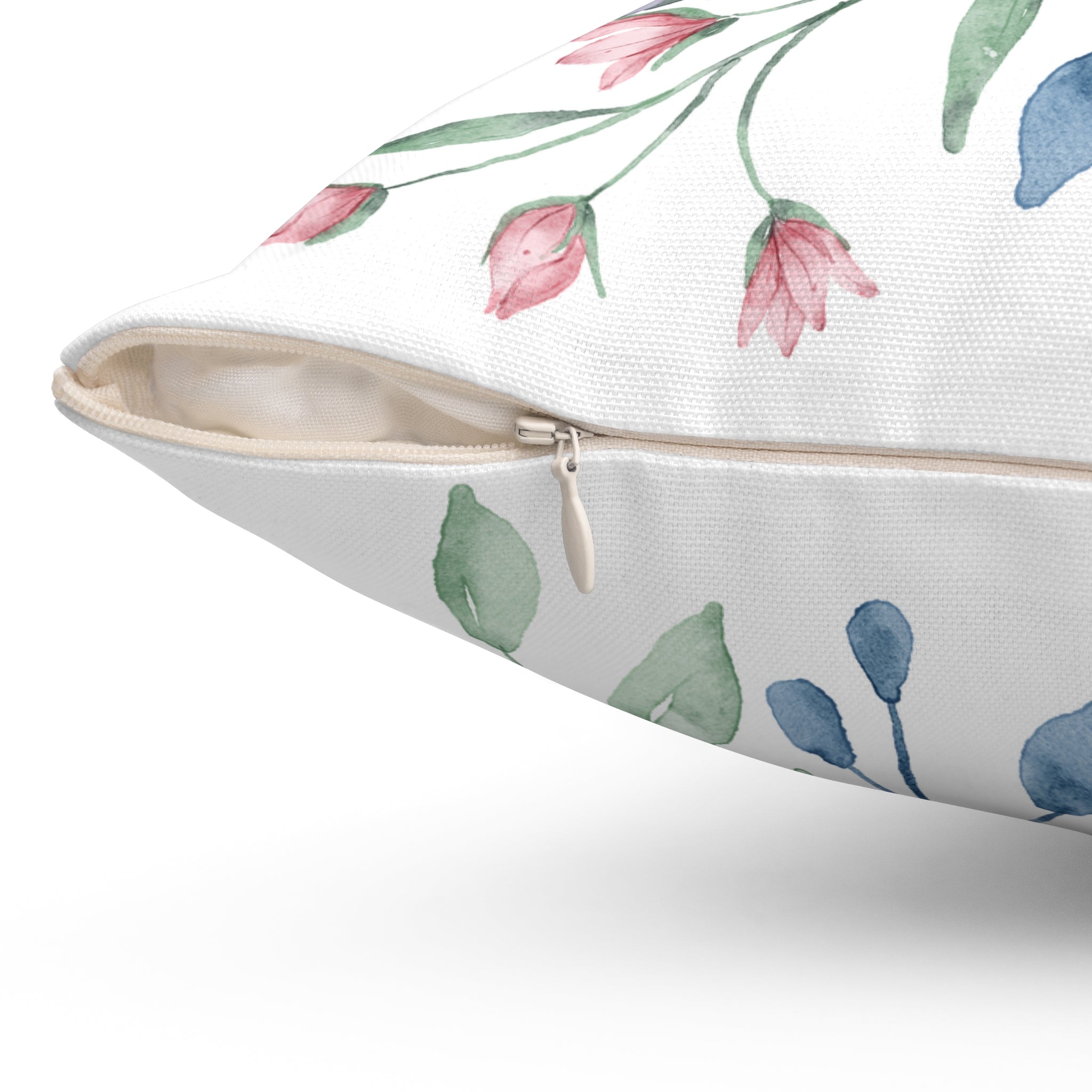 Decorative Square Pillow - Flowers