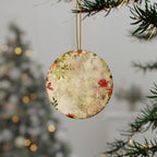 Floral Ceramic Ornaments