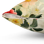 Floral Decorative Square Pillow