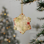 Floral Ceramic Ornaments