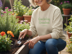 Crewneck Sweatshirt - Gardening Grandma