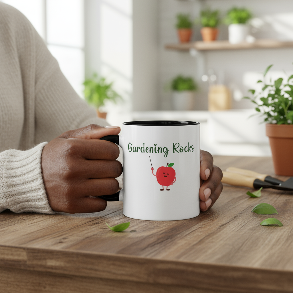11oz  Ceramic Mug - Gardening Rocks Mug