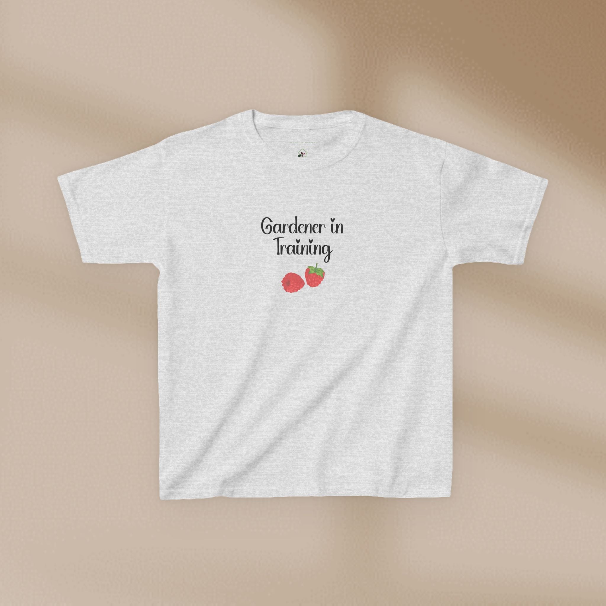 Kids T-Shirt - Gardener In Training Raspberry