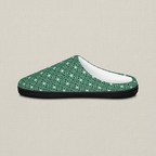 Green Pattern Slippers