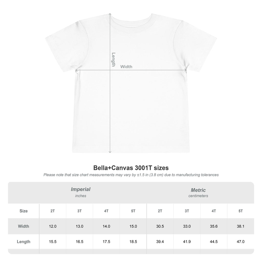 Toddler Short Sleve T-Shirt - Gardener in Training Apple