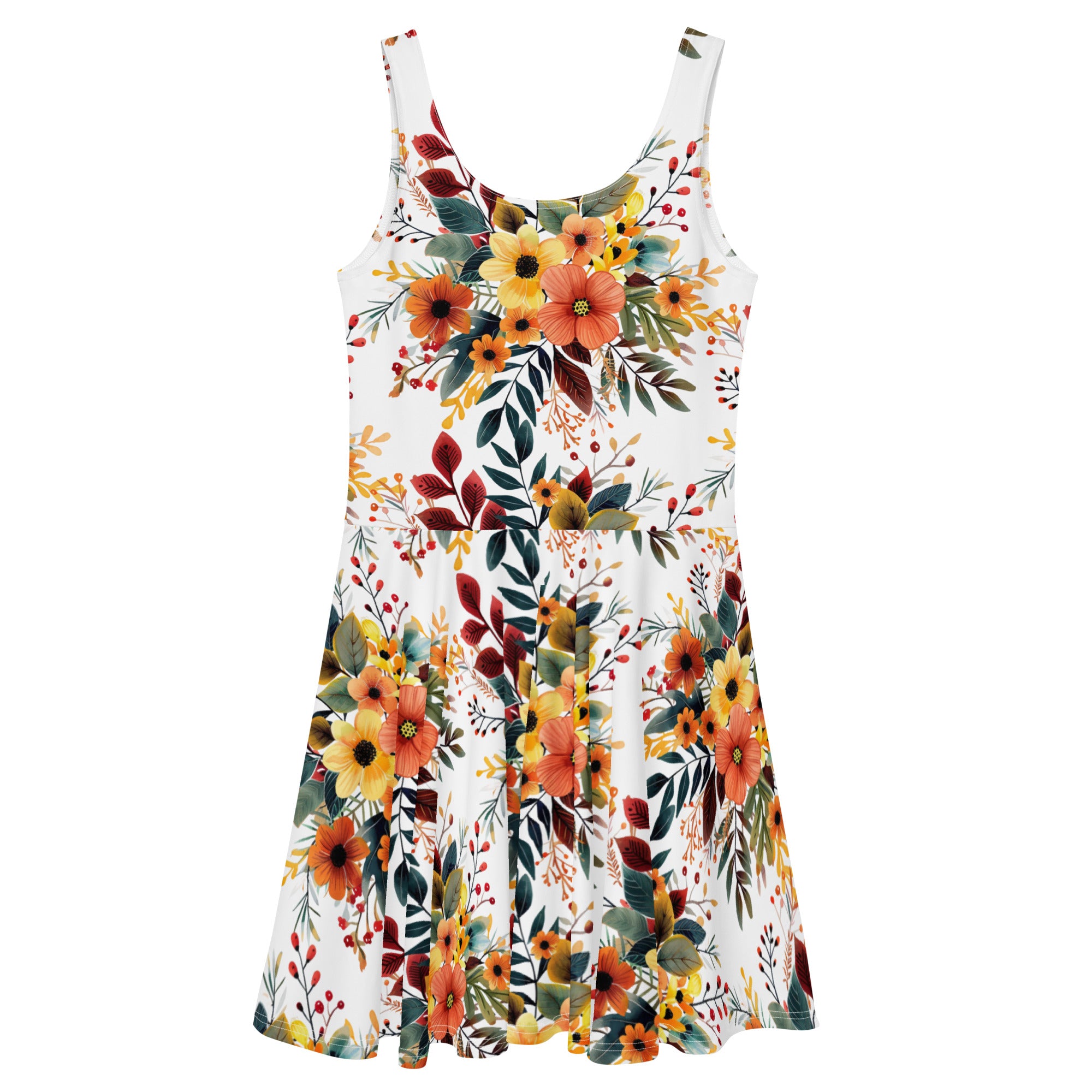 Floral Skater Dress