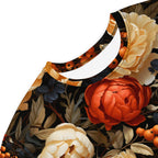 Olive Floral T-shirt dress