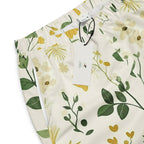 White Floral track pants