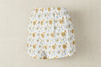 Floral patterned skirt on a white background