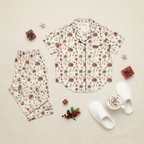 Christmas Presents women’s short sleeve pajama top
