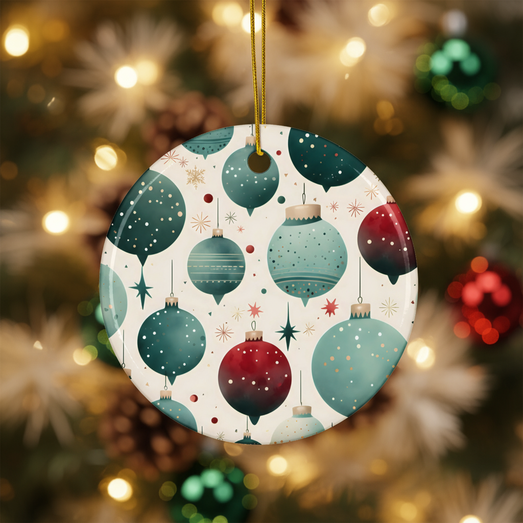 Holiday Ceramic ornament