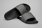 Gray Floral Men’s slides
