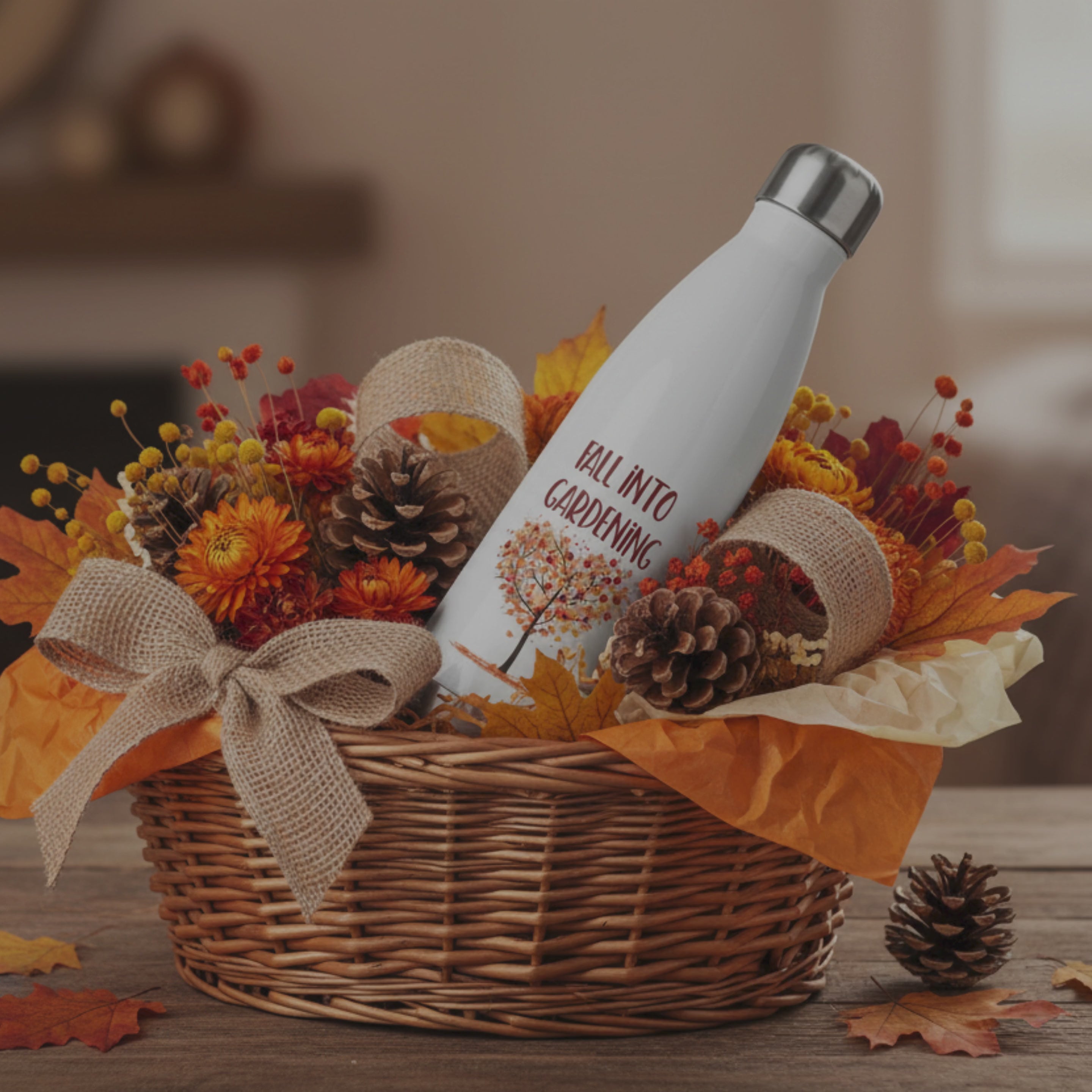 Fall Into Gardening 20oz Insulated Bottle