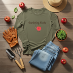 Gardening Rocks Long Sleeve Tee